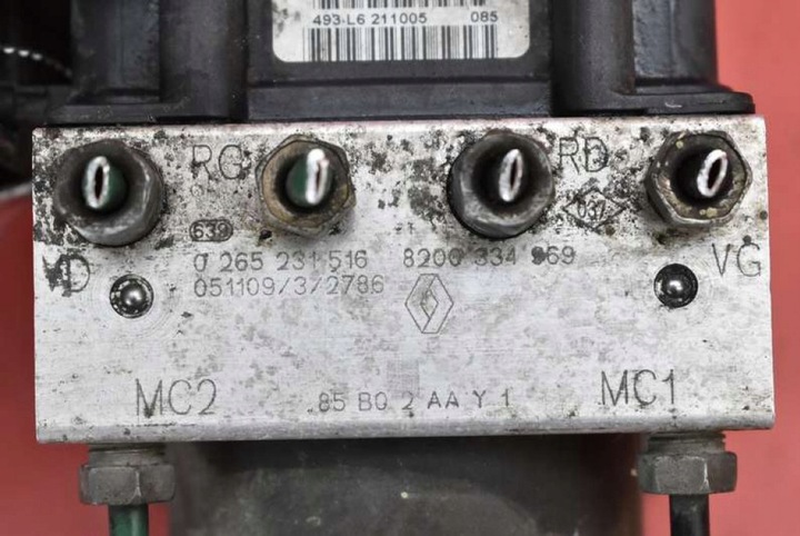 фото №7, Насос abs 8200334969 renault clio 3 iii 1.5 dci 68 km 05-09