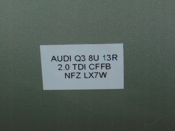 фото №7, Бампер зад задній audi q3 8u 11- lx7w