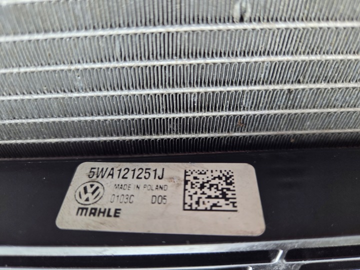 фото №10, Комплект радиатор audi skoda seat vw e-tron g-tron e-tsi gte гибрид