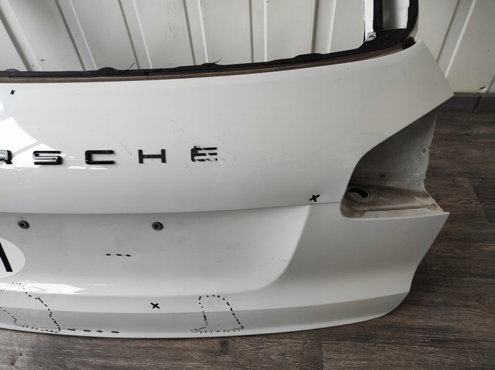 фото №12, Крышка задняя porsche cayenne 7p рестайлинг 2014-2017