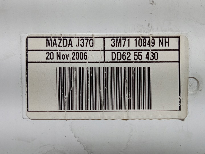фото №4, Mazda 2 dy ii 1.4b спидометр eu 3m71-10849-nh