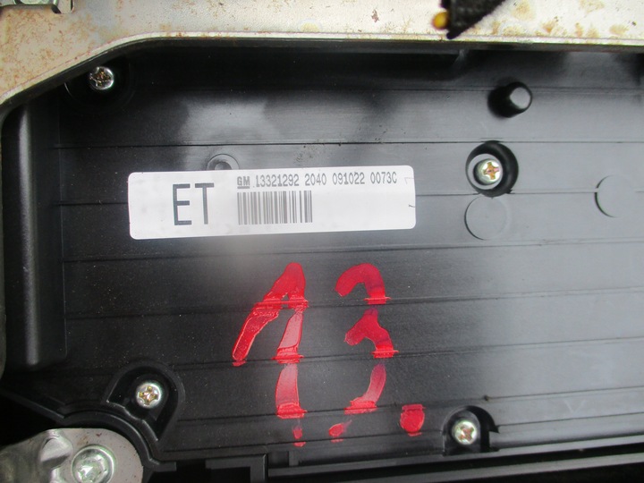 фото №7, Радио дисплей панель кондиционера opel insignia a 13321292 13273102