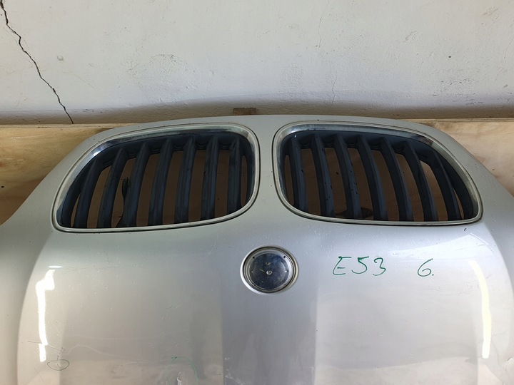 фото №8, Bmw x5 e53 рестайлінг решітка радіатора решітки радіатора капот кришка двигуна