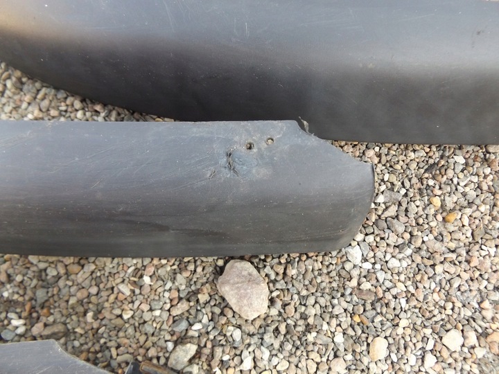 фото №13, Saab 9-3 03-07 спойлер нижній бампера перед накладка