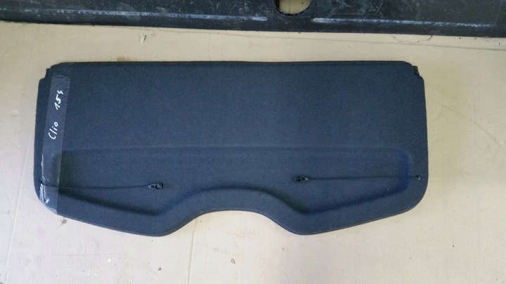 фото №1, Renault clio iii hb 05-12 полка багажника задняя