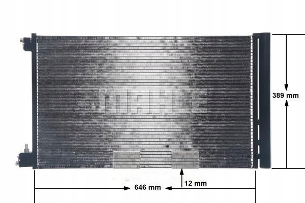 фото №13, Радиаторов do климат. insignia 1.4 08- mahle ac 552 000s конденсатор,