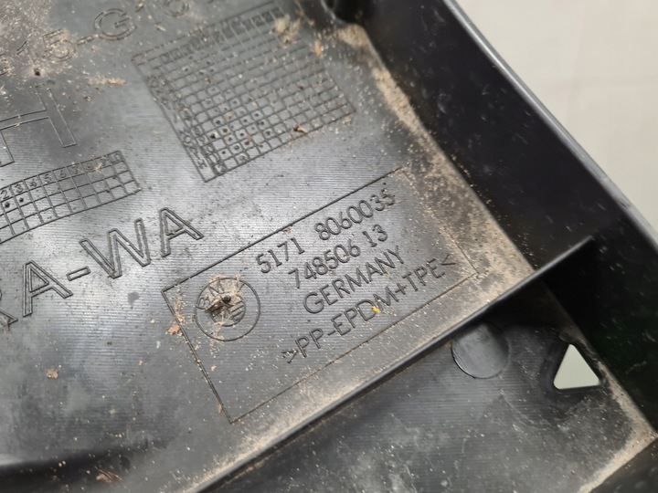 фото №5, Bmw g14 g15 g16 треугольник подкрылок левая 8060035 м-пакет