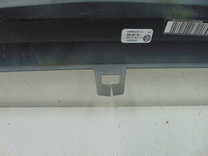 фото №6, Audi q5 80a- накладка, спойлер бампера перед