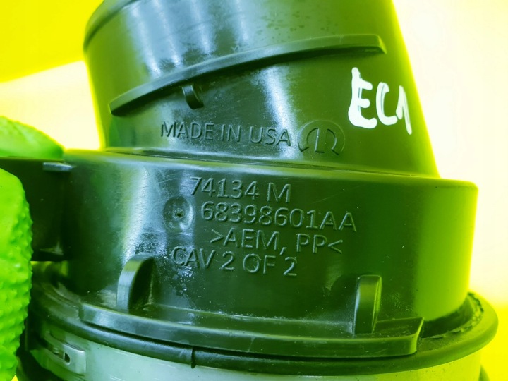 фото №7, Трубка  труба повітропровід повітря wrangler jl kl 2.0 t 68398601aa