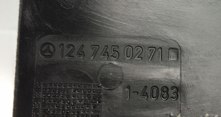 фото №15, Панель молдинг скла задньої правої mercedes універсал w124 1247450271 oem