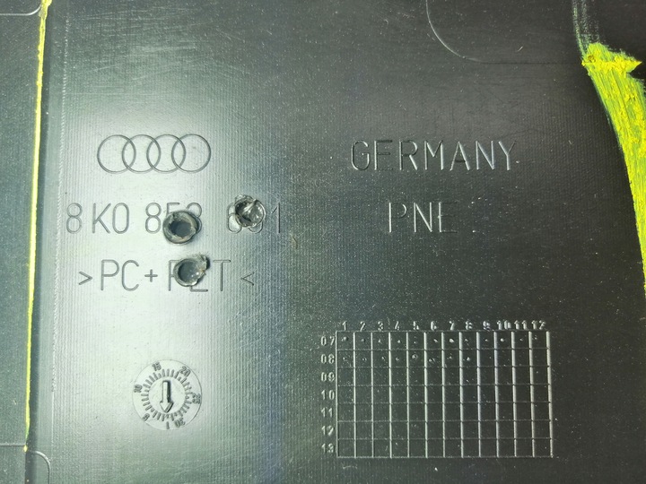 фото №16, Решётка решётка радиатора audi a4 b8 8k0853651