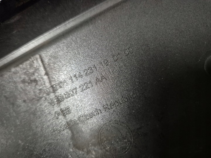 фото №10, Skoda octavia iii 3 рестайлінг 5e 5e0 rs vrs бампер перед переднє pdc омивачі