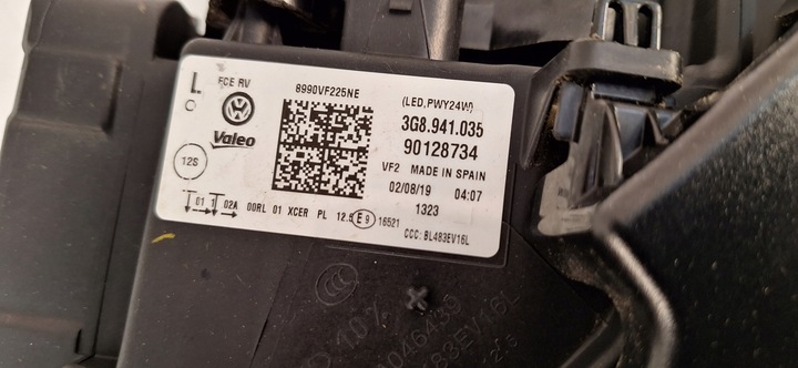 фото №5, Vw arteon 3g8 повний led лампа перед ліва 17-24r