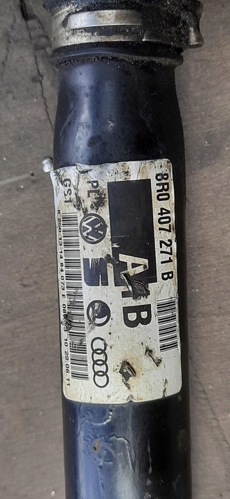 фото №5, Полуось левая 2.0tfsi audi q5 8r 8r0407271b