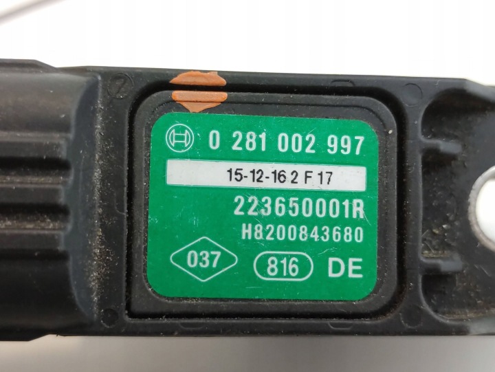 фото №8, Renault megane 3 iii датчик давления map датчик 0281002997