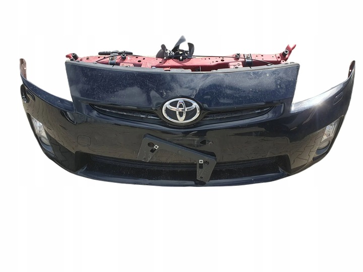 фото №6, Toyota prius 3 iii бампер комплектный pas переднее kmp радиатор лампы