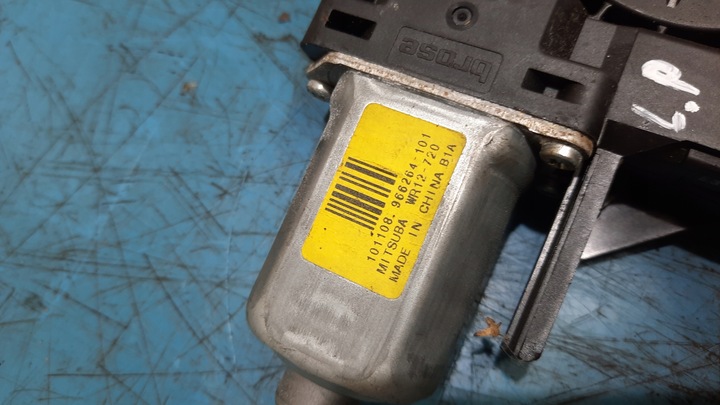 фото №4, Двигунчик скла лівий перед 966264-101 volvo v60