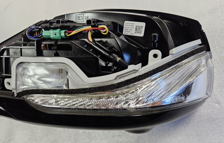 фото №9, Левое зеркало внешние камера 18 pin infiniti q50 963024gr2b / b7r1470000