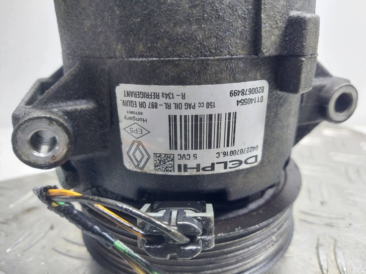 фото №7, Компресор кондиціонера renault megane ii 1.9 dci 8200678499
