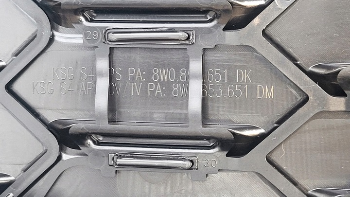 фото №14, Решётка радиатор решётка радиатора audi s4 b9 8w0 рестайлинг 19- блеск new оригинальный номер 8w0853651dk dm