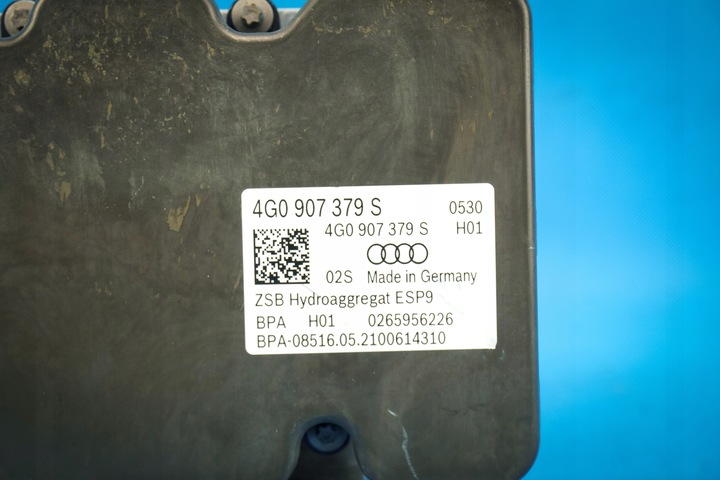 фото №6, Модуль насос abs audi a6 4g a7 рестайлинг 4g0614517al