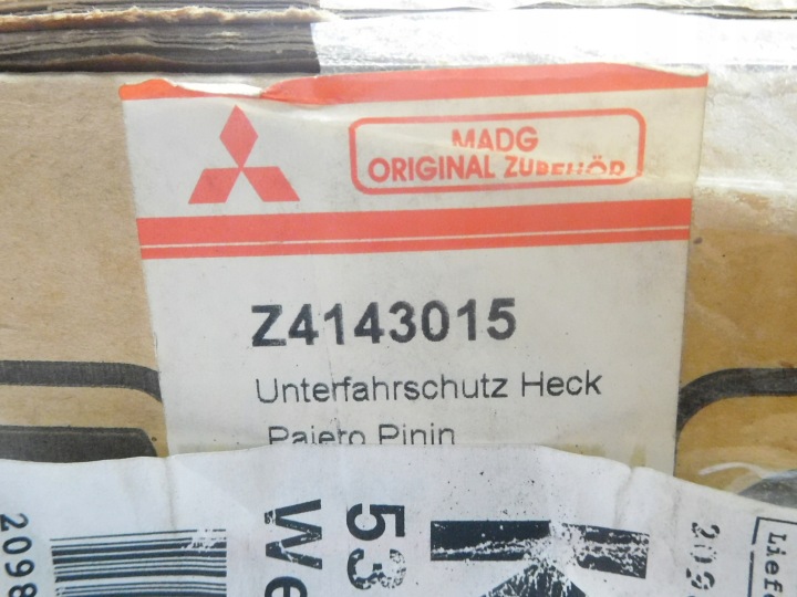 фото №16, Защита бампера зад mitsubishi pajero oem номер z4143015