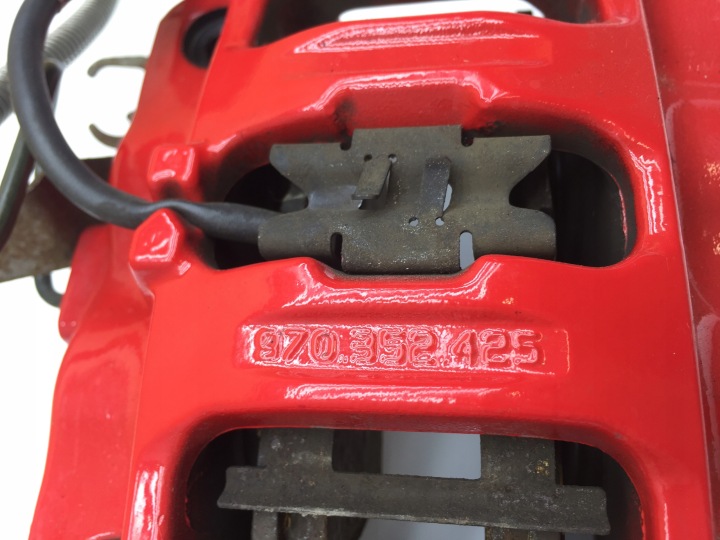 фото №6, Porsche carrera s 911 991 супорт гальмівний ліве заднє зад brembo