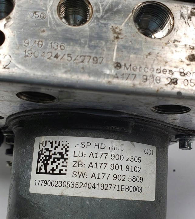 фото №5, Главный тормозной цилиндр abs mercedes w177 cdi a1779002305