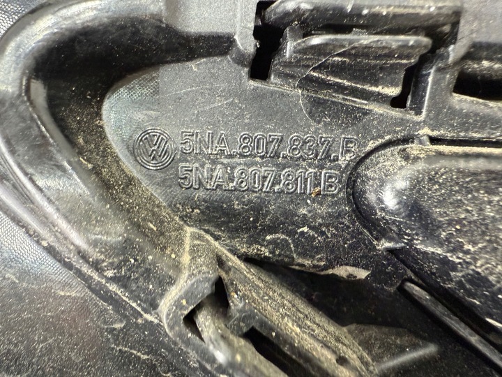 фото №15, Vw tiguan ii 5na рестайлинг r line спойлер бампера зад задний 5na807837b