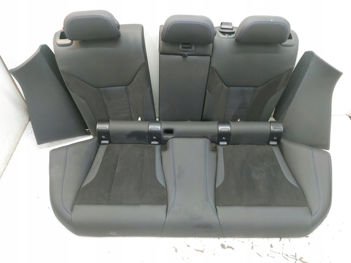 фото №10, Bmw i4 g26 4 гран купе, 2023 сиденья диван кожаные алькантара перед зад