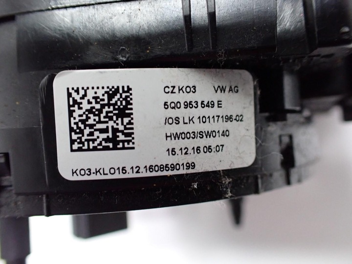 фото №11, Кермовий/підкермовий перемикач стрічка комбінований 8v0953521hb оригінал audi a3 8v 17r