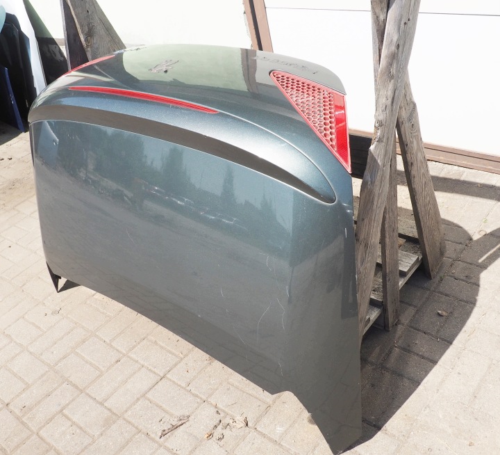 фото №6, Peugeot 307 cc cabrio крышка зад задняя багажника цвет eyp красивая