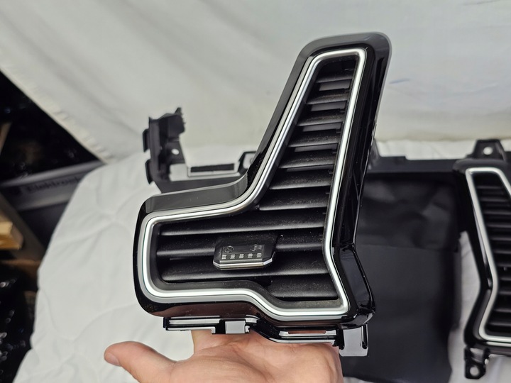 фото №6, Планка захист dekor панелі консолі решітка повітропровід впуск kia sportage v