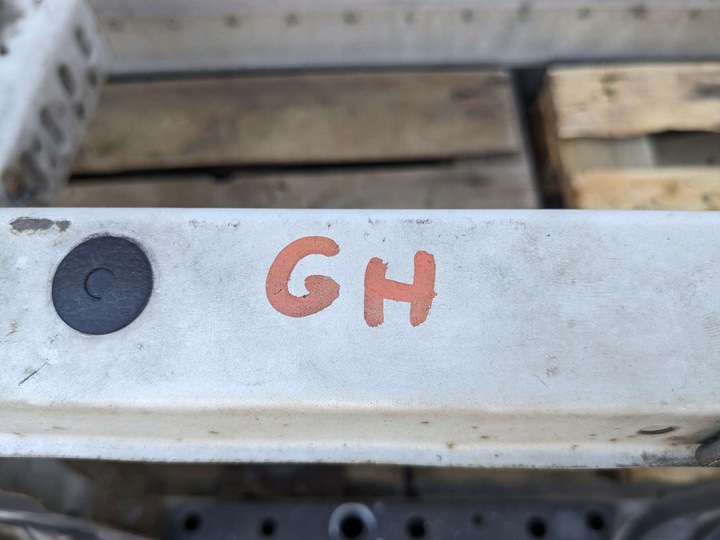 фото №7, Pas перед переднее усилитель балка subaru impreza gh 07-11r oem цвет: 37j