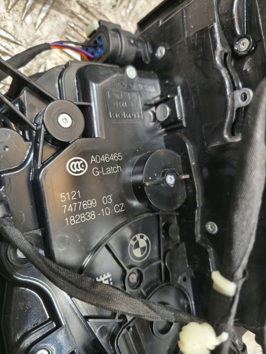фото №6, Bmw g05 g07 f95 замок двери левые перед доводчик жгут 7477699 7444677