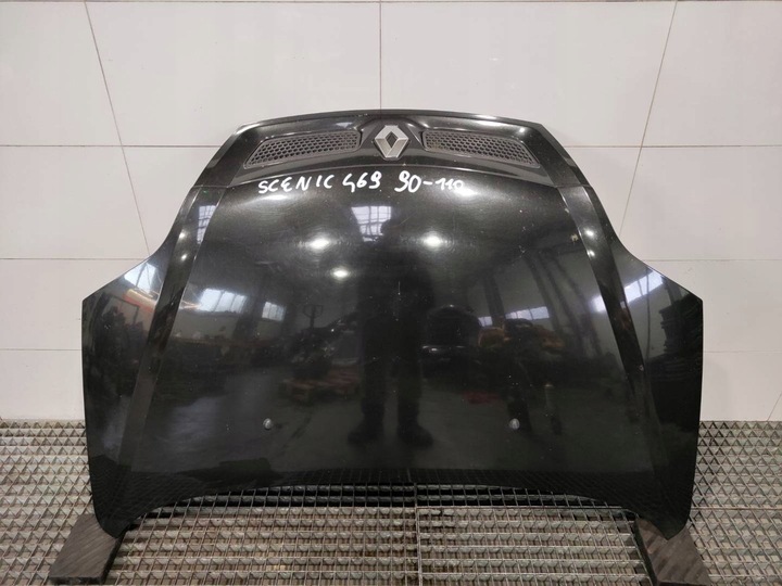 фото №1, Капот решётка радиатора крышка двигателя - renault scenic i рестайлинг 2001r