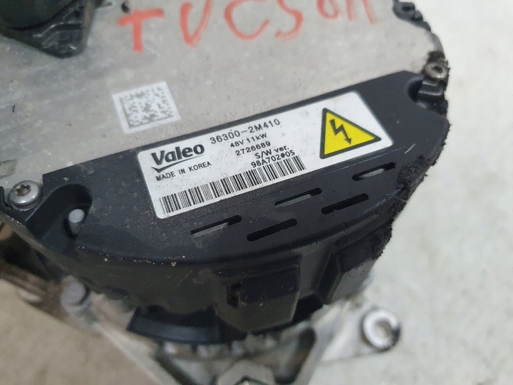 фото №5, Kia hyundai tucson 1.6 t-gdi м'який гібрид генератор 36300-2m410 супер стан