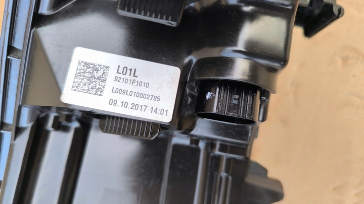 фото №10, Фара левый лампа левая kia sportage iv линза led 92101f1010 европа