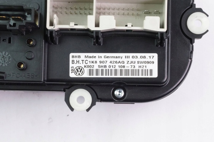 фото №7, Панель климат-контроля vw caddy 1k8907426aq
