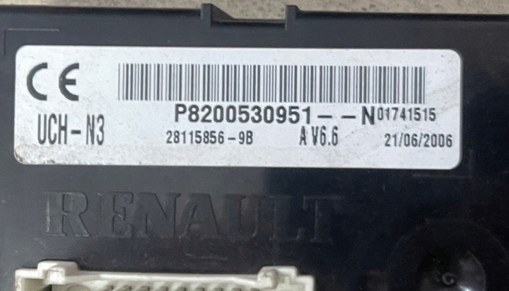 фото №2, Модуль 8200530951 uch master movano mascott trafic