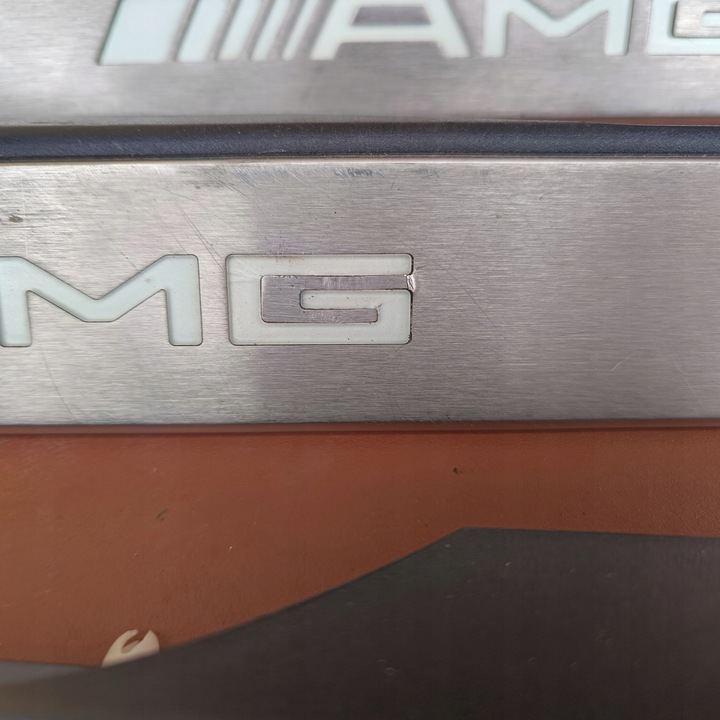 фото №9, Mercedes s-klasaw w221 планки пороговые подсвечиваемый накладки длинный amg