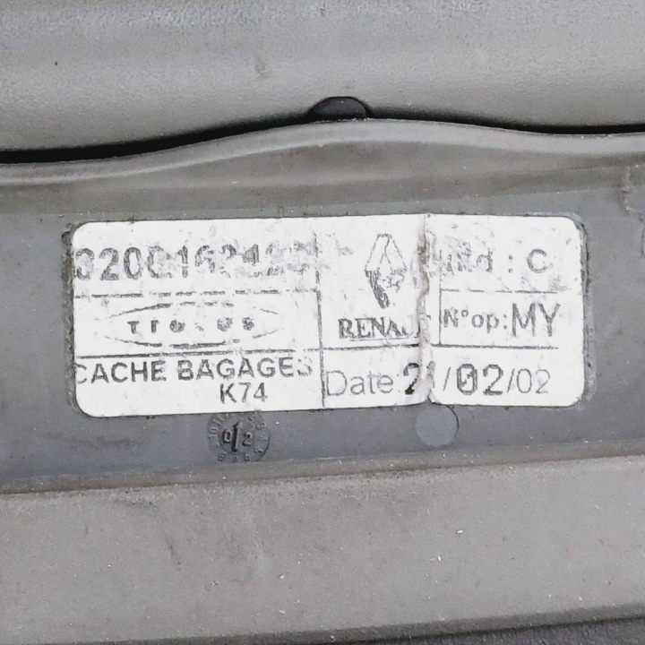 фото №8, Ролета багажника задняя renault laguna ii универсал nr76