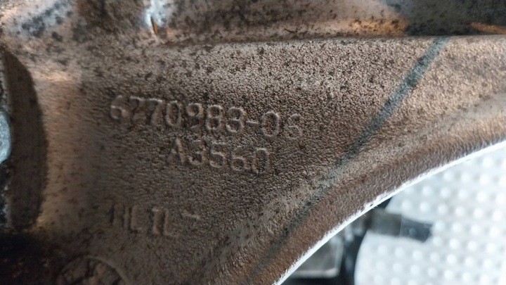 фото №6, Поворотна опора ступиця лівий зад 6770983 bmw x6 f16 x5 f15