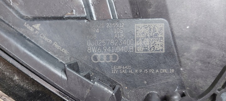 фото №11, Audi a5 - лампа перед права led 8w6941040b