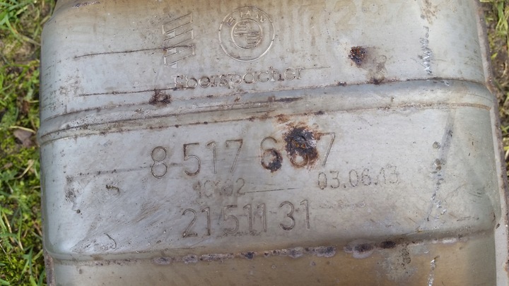 фото №16, Bmw 5 f10 ,f11 530d 3.0d 8517667 вихлоп глушник