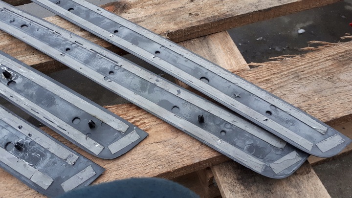 фото №11, S4 b8 рестайлинг a4 планки накладки пороговые sline