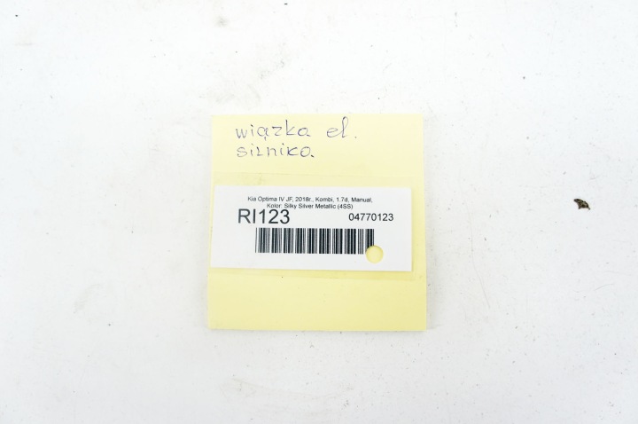 фото №9, Ri123 kia optima iv jf 1.7d жгут двигателя 91470-d4230 ar