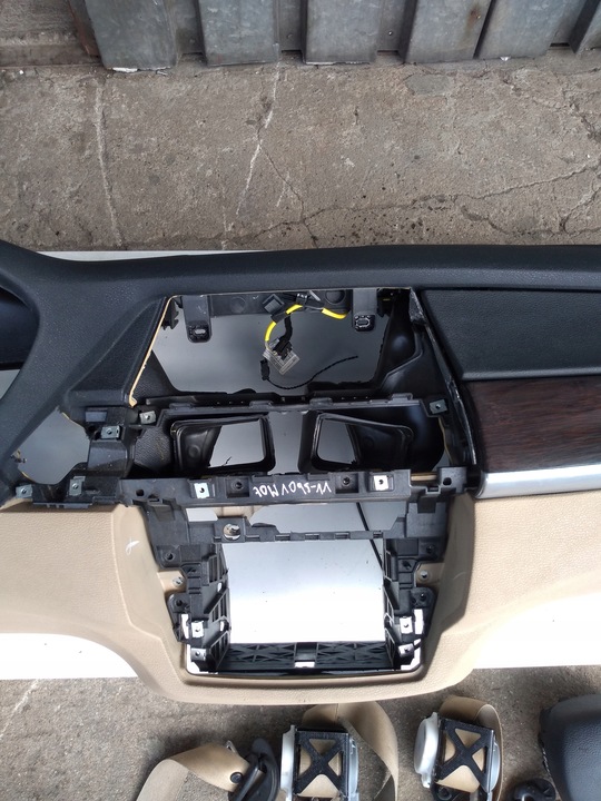 фото №8, Bmw x5 e70 рестайлинг панель раздаточная консоль подушка безопасности ремни