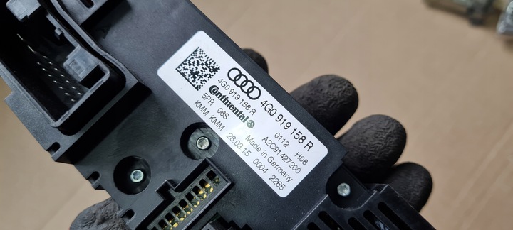 фото №7, S7 4g a7 панель воздуховод кондиционера зад с подогревом сиденья 4g0919158r a6 c7