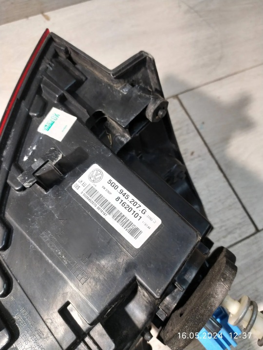 фото №8, 8325. golf vii рестайлінг лампа лівий зад 5g0945207g